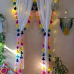 Cotton-Curtain-with-Multicolor-Tassels